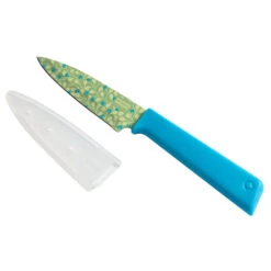 Kuhn Rikon Colori+ Patterns 4" Paring Knife -Peuget Knives Shop 22766 ps