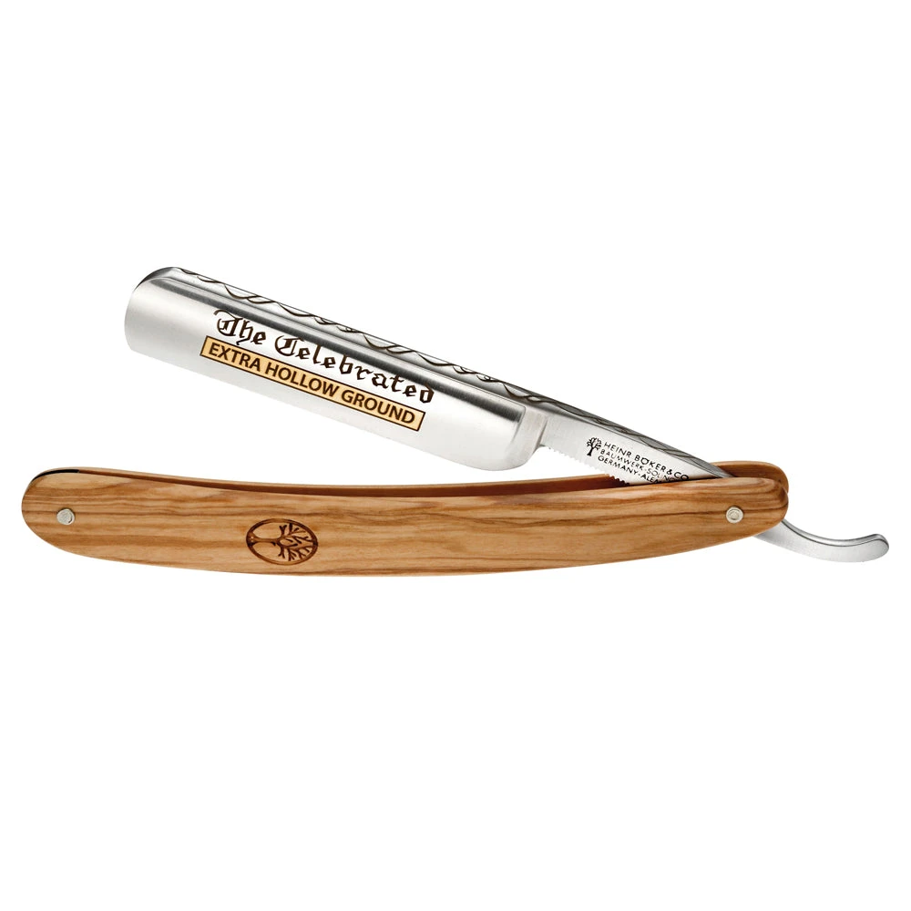 Boker The Celebrated Olive Straight Razor 1 Boker The Celebrated Olive Straight Razor