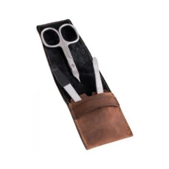 Dovo 3-Piece Manicure Set With Scissors, File And Tweezers