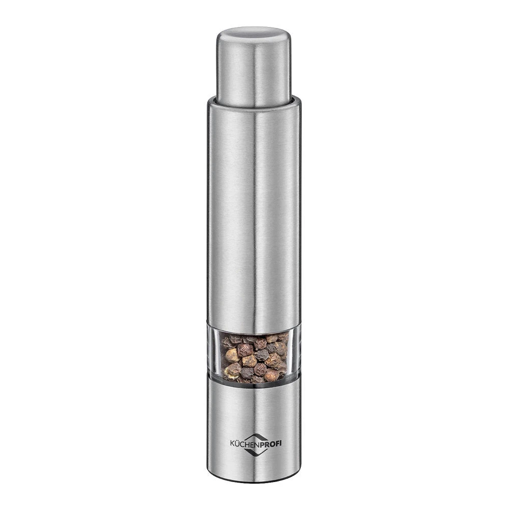 Kuchenprofi Stainless Steel Pepper Push Mill 1 Kuchenprofi Stainless Steel Pepper Push Mill