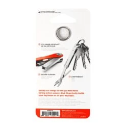 KeySmart Nano Scissors -Peuget Knives Shop KS107SS KeySmart Nano Scissors Package Back
