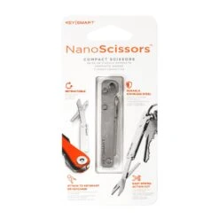 KeySmart Nano Scissors -Peuget Knives Shop KS107SS KeySmart Nano Scissors Package x1000