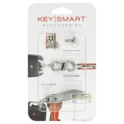 KeySmart Accessory Pack With Bottle Opener, S-Biner And Expansion -Peuget Knives Shop KS231 KeySmart Accessories Pack in Package x1000