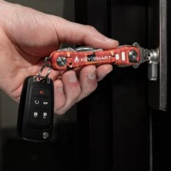 KeySmart Pro Star Trek The Next Generation Compact Key Holder With Tile Smart Location -Peuget Knives Shop KS411TRKJLP KeySmart Pro Star Trek Picard in Door Lock