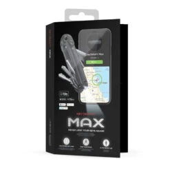 KeySmart Max Smart Location Tracking Key Holder -Peuget Knives Shop KS421STL KeySmartMaxBoxFront