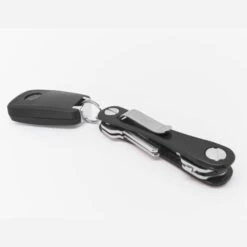 KeySmart Rugged Compact Key Holder -Peuget Knives Shop KS607BLK KeySmart Rugged with Key Fob