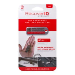 KeySmart RecoverID Anonymous Lost And Found Tag