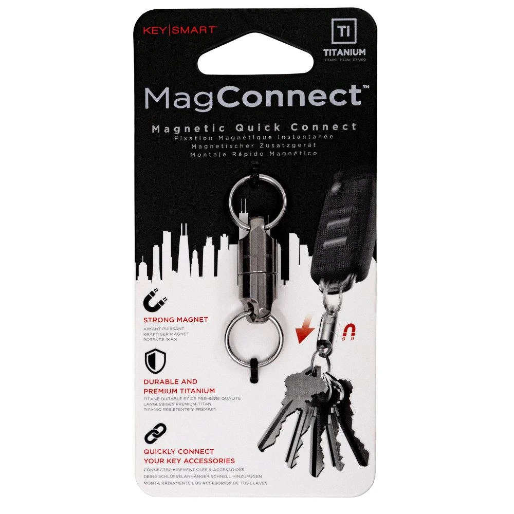 KeySmart MagConnect Titanium Magnetic Quick Disconnect 3 KeySmart MagConnect Titanium Magnetic Quick Disconnect - Image 3