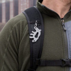 KeySmart AllTul Bear Keychain Multi-tool -Peuget Knives Shop KS824 SS BER Lifestyle Hanging Backpack