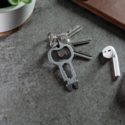 KeySmart AllTul Owl Keychain Multi-tool -Peuget Knives Shop KS824 SS OWL Lifestyle Keychain StoneTop