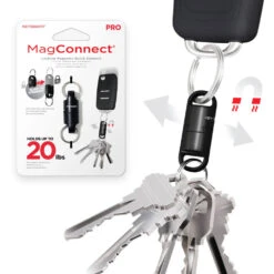 KeySmart MagConnect Pro Locking Magnetic Quick Connect -Peuget Knives Shop KS847 BLK Packaging