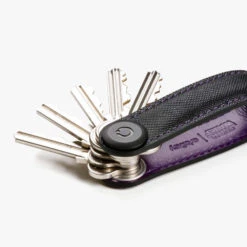 Star Wars Emperor Palpatine Orbitkey Key Organizer -Peuget Knives Shop KSFB PPT 505 Emperor Palpatine Orbitkey Fanned on Desk