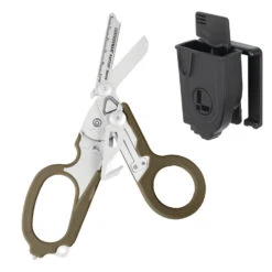 Leatherman Raptor Rescue Shears Multi-tool With Utility Holster -Peuget Knives Shop LT832173 Raptor CoyoteTan