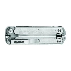 Leatherman FREE P2 Multipurpose Pliers With Nylon Sheath -Peuget Knives Shop LT832636 Leatherman Free P2 Closed with Pocket Clip