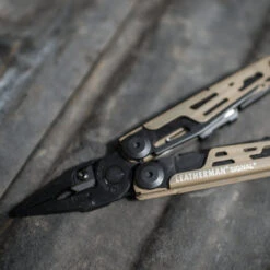 Leatherman Coyote Tan Signal Multi-Tool With Nylon Sheath 7 Leatherman Coyote Tan Signal Multi-Tool With Nylon Sheath -Peuget Knives Shop LT832720 Signal Coyote Tan Open Pliers