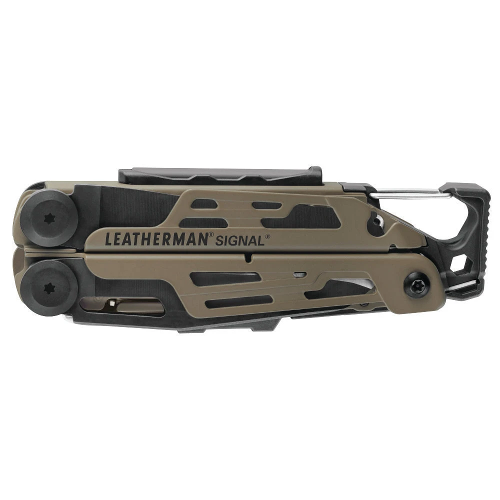Leatherman Coyote Tan Signal Multi-Tool With Nylon Sheath 2 Leatherman Coyote Tan Signal Multi-Tool With Nylon Sheath - Image 2