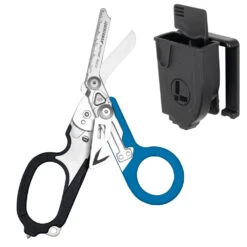 Leatherman Raptor Rescue Shears Multi-tool With Utility Holster -Peuget Knives Shop LT833064 Leatherman Raptor Rescue Blue Black