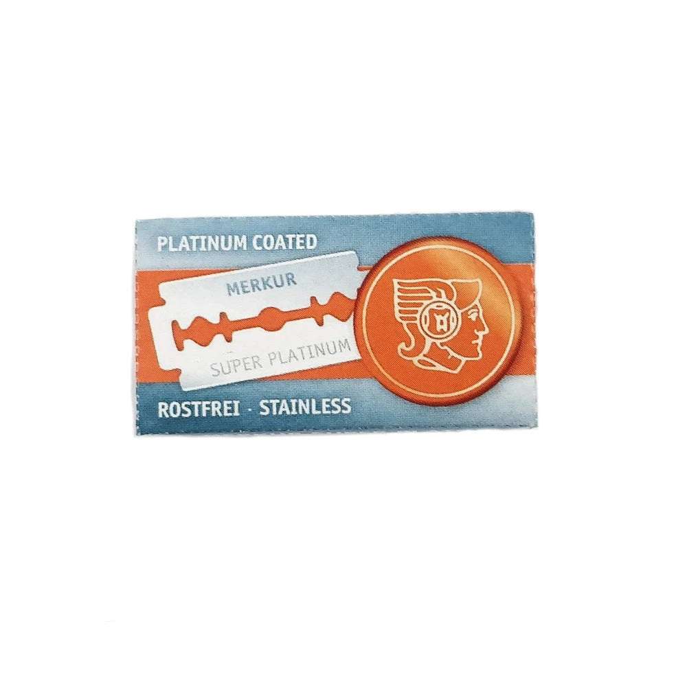 Merkur Super Platinum Double-Edge Safety Blades - 10 Blades/Pack 1 Merkur Super Platinum Double-Edge Safety Blades - 10 Blades/Pack