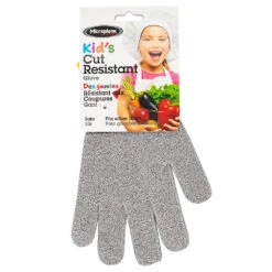 Microplane Cut Resistant Glove, Child Size -Peuget Knives Shop MP34607 Microplane Kids Cut Resistant Glove