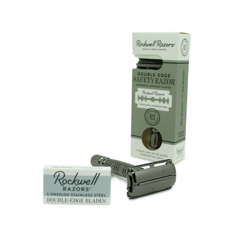 Rockwell R1 Rookie Safety Razor, White Chrome 3 Rockwell R1 Rookie Safety Razor, White Chrome - Image 3