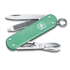Victorinox Classic SD Alox Swiss Army Knife, 2021 Colors -Peuget Knives Shop SA06221221 Victorinox Classic SD Minty Mint