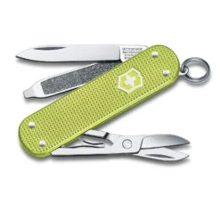 Victorinox Classic SD Alox Swiss Army Knife, 2021 Colors -Peuget Knives Shop SA06221241 Victorinox Classic SD Lime Twist