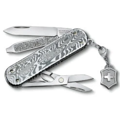 Victorinox Damast Classic SD Brilliant Swiss Army Knife -Peuget Knives Shop SA0622134S1x1000