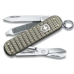 Victorinox Classic SD Precious Alox Swiss Army Knife -Peuget Knives Shop SA062214031G Precious Alox Infinite Grey Classic SD