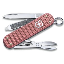 Victorinox Classic SD Precious Alox Swiss Army Knife -Peuget Knives Shop SA06221405G Classic SD Precious Alox Pink