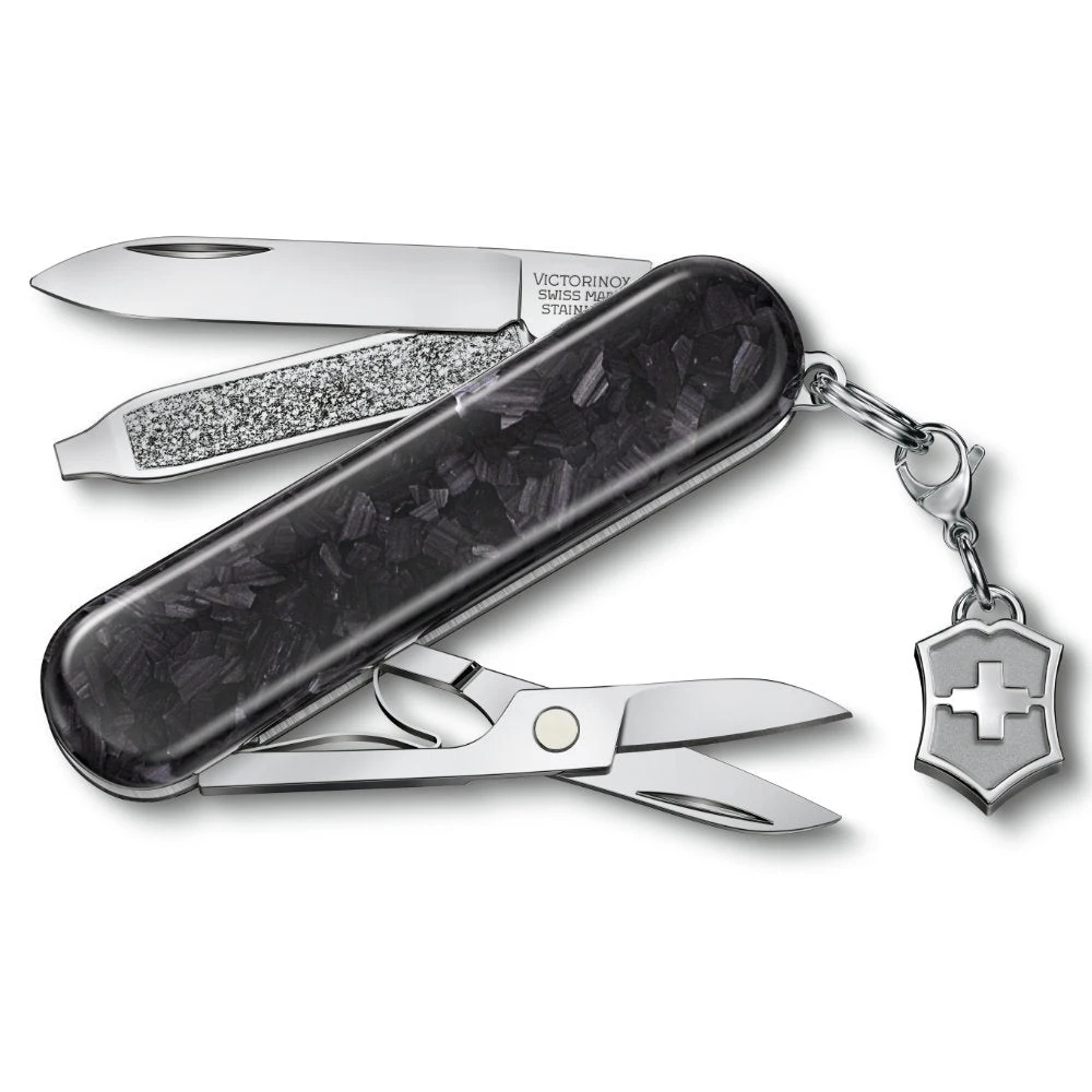 Victorinox Carbon Classic SD Brilliant Swiss Army Knife 5 Victorinox Carbon Classic SD Brilliant Swiss Army Knife - Image 5