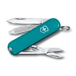 Victorinox Classic SD Swiss Army Knife, 2021 Solid Colors -Peuget Knives Shop SA0622323 Victorinox Classic SD Mountain Lake