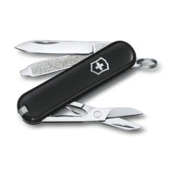 Victorinox Classic SD Swiss Army Knife, 2021 Solid Colors -Peuget Knives Shop SA062233 Victorinox Classic SD Dark Illusion