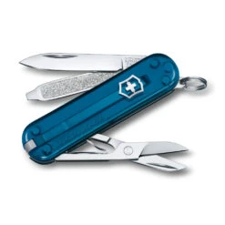 Victorinox Classic SD Swiss Army Knife, 2021 Translucent Colors -Peuget Knives Shop SA06223T61 Victorinox Classic SD Sky High