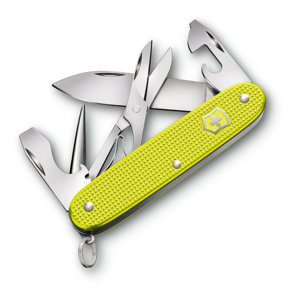 Victorinox Electric Yellow Pioneer X Alox 2023 Limited Edition Swiss Army Knife 1 Victorinox Electric Yellow Pioneer X Alox 2023 Limited Edition Swiss Army Knife