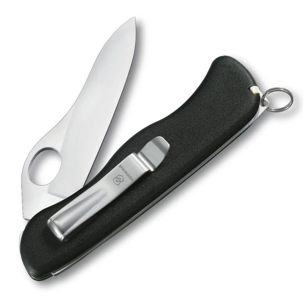 Victorinox Swiss Army One-Hand Sentinel Non-Serrated Lockblade Swiss Army Knife With Clip 2 Victorinox Swiss Army One-Hand Sentinel Non-Serrated Lockblade Swiss Army Knife With Clip - Image 2