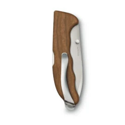Victorinox Evoke Wood Lockblade Swiss Army Knife With Clip -Peuget Knives Shop SA09415D630 Victorinox Evolve Wood Back Closed