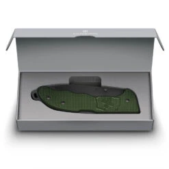 Victorinox Evoke BSH Alox Lockblade Swiss Army Knife With Clip -Peuget Knives Shop SA09425DS24 Victorinox Evoke Green Black in Box