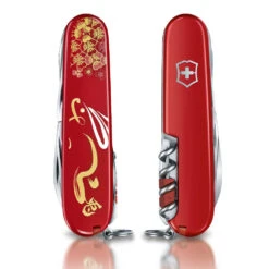 Victorinox Year Of The Rabbit Huntsman 2023 Limited Edition Swiss Army Knife -Peuget Knives Shop SA13714E12 S3x1000