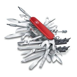 Victorinox SwissChamp XXL Swiss Army Knife 10 Victorinox SwissChamp XXL Swiss Army Knife -Peuget Knives Shop SA16795XXL 2021 SwissChamp XXL Swiss Army Knife Open Angle