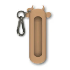 Victorinox Classic SD Silicone Case -Peuget Knives Shop SA40454 Victorinox Classic Colors Silicone Case Wet Sand Cow Front