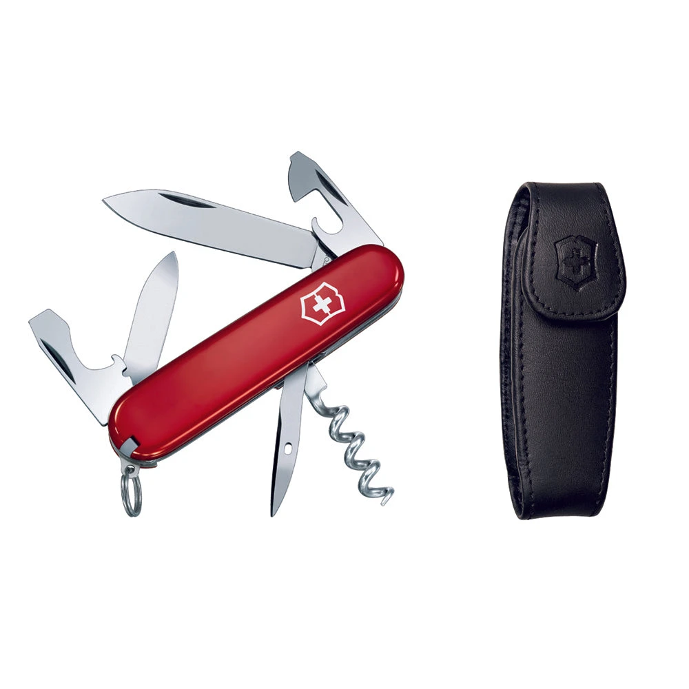 Victorinox Spartan Swiss Army Knife And Clip Pouch Set 1 Victorinox Spartan Swiss Army Knife And Clip Pouch Set