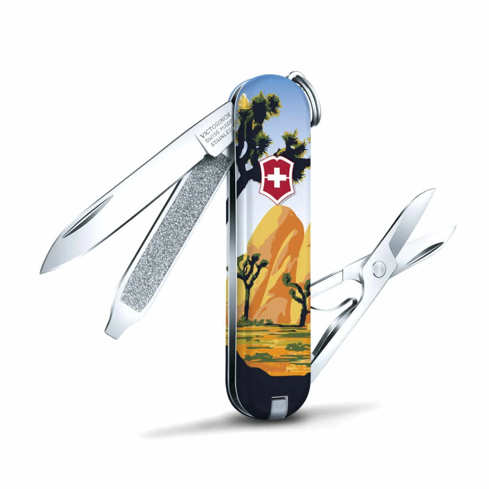 Victorinox Joshua Tree National Park Poster Art Classic SD Swiss Army Knife 1 Victorinox Joshua Tree National Park Poster Art Classic SD Swiss Army Knife