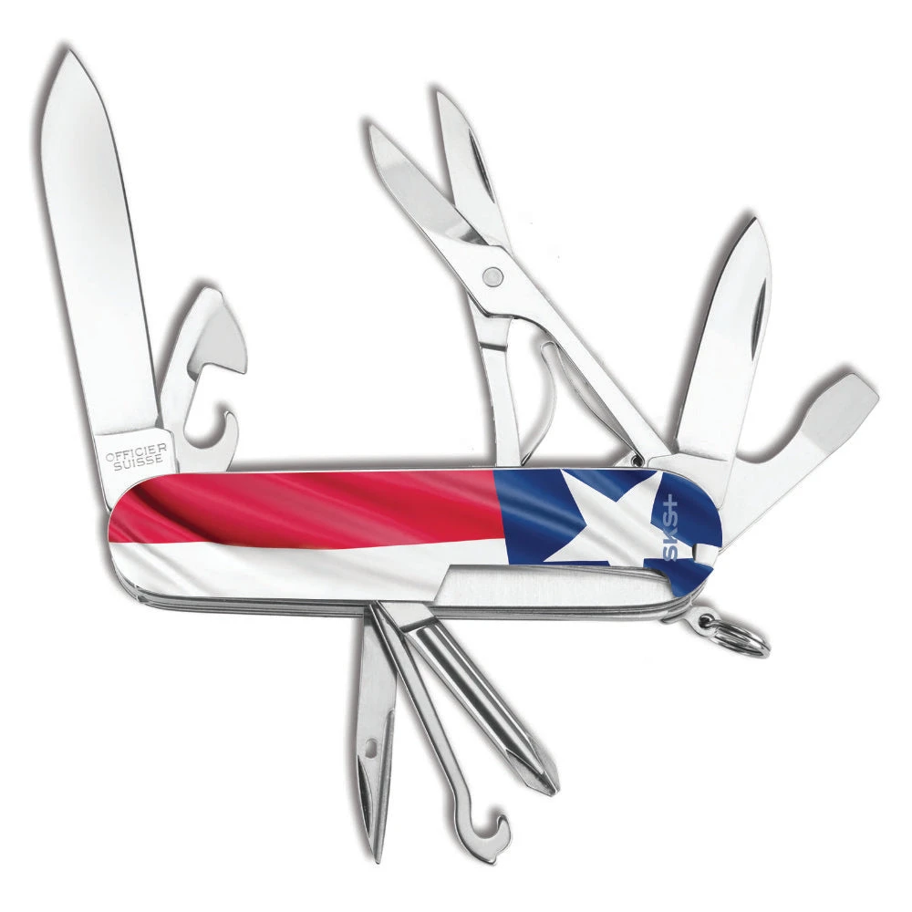 Victorinox Texas Flag Super Tinker Designer Swiss Army Knife 2 Victorinox Texas Flag Super Tinker Designer Swiss Army Knife - Image 2