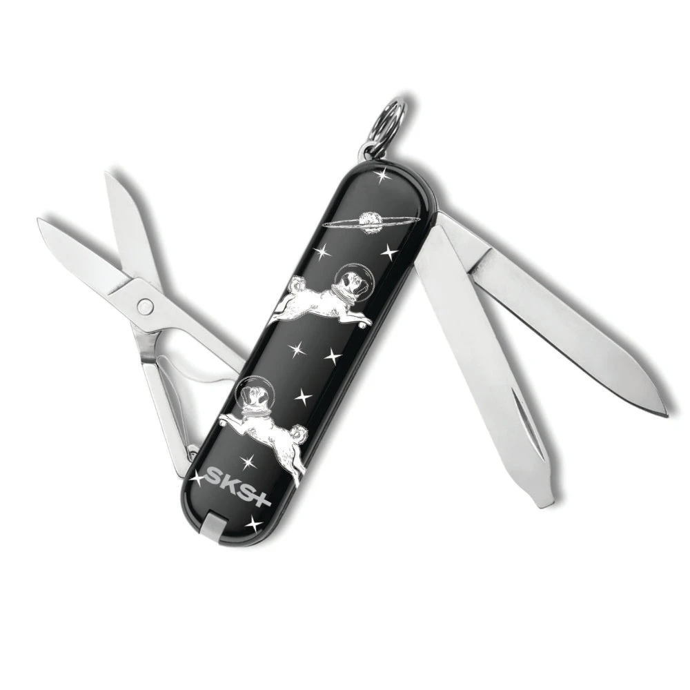 Victorinox Space Pugs Classic SD Designer Swiss Army Knife 2 Victorinox Space Pugs Classic SD Designer Swiss Army Knife - Image 2