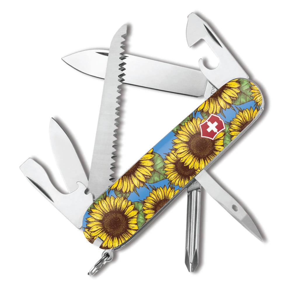 Victorinox Sunflowers Hiker Designer Swiss Army Knife 1 Victorinox Sunflowers Hiker Designer Swiss Army Knife