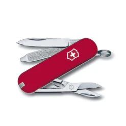 Victorinox Wounded Warrior Project Red Classic SD Swiss Army Knife -Peuget Knives Shop SAK ClassicSD Red B3 55525 S3
