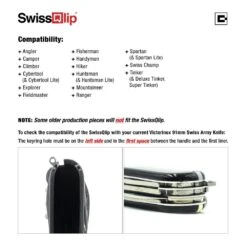 SwissQlip Swiss Army Knife Pocket Clip -Peuget Knives Shop SGSQLIP91 Compatibility x1000 f70440b6 13dd 405e 98f1 eea912817989