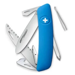 Swiza J06 Junior Swiss Pocket Knife, Blue