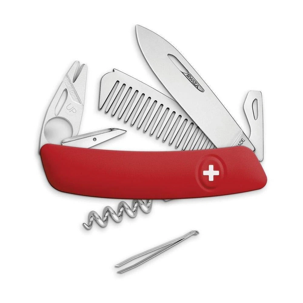 Swiza CO05TT Swiss Pet And Outdoor Pocket Knife, Red 2 Swiza CO05TT Swiss Pet And Outdoor Pocket Knife, Red - Image 2