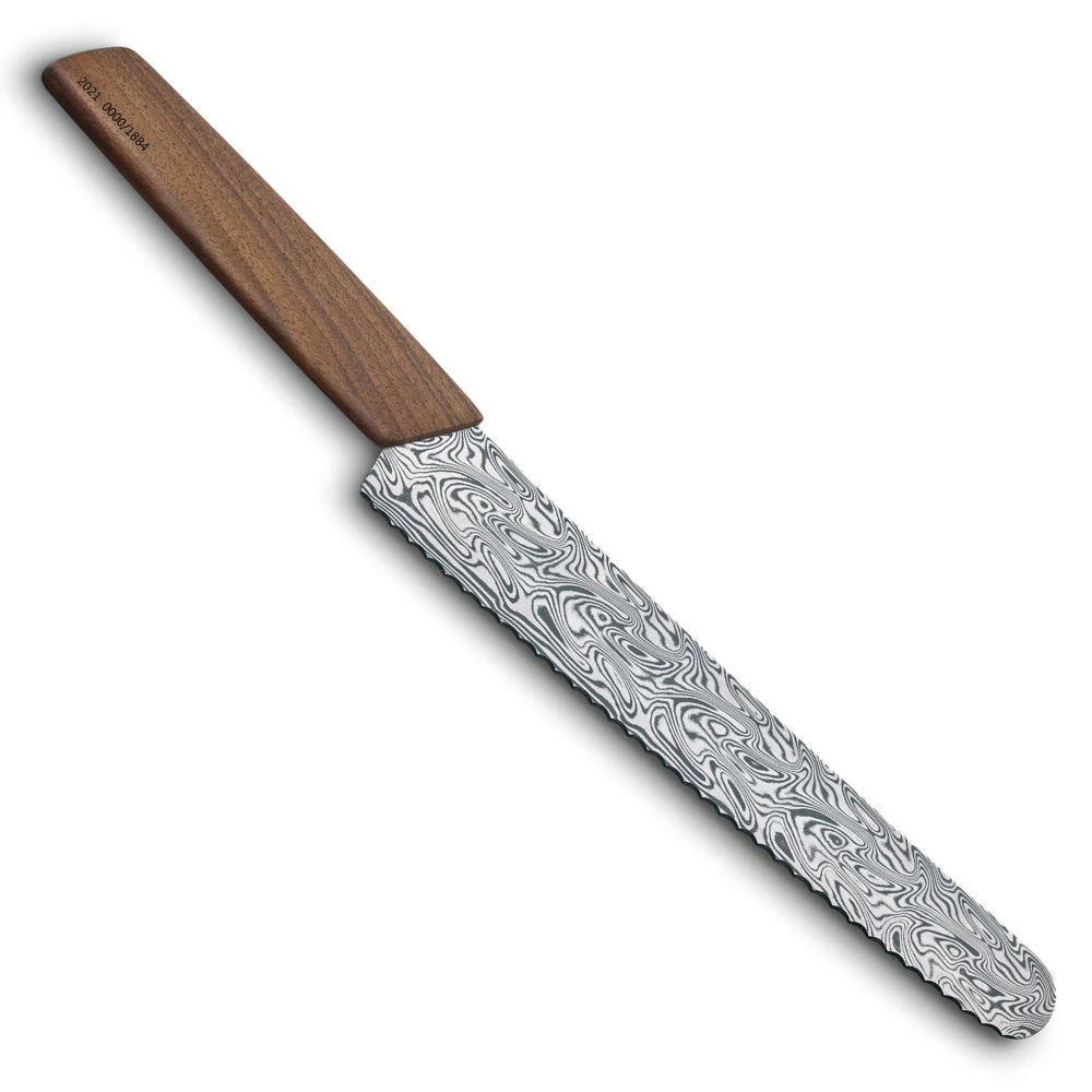 Swiss Modern Damast Bread Knife Limited Edition Knife 2021 3 Swiss Modern Damast Bread Knife Limited Edition Knife 2021 - Image 3